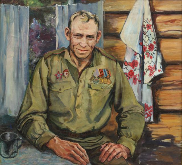 Волков Ю. И. Портрет отца. 1994 Волков Ю. И. Портрет отца. 1994